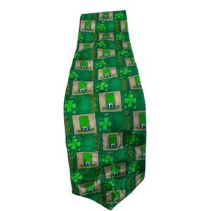 Vintage Novelty St. Patrick's Day Men's Necktie by Fling Irish Shamrock